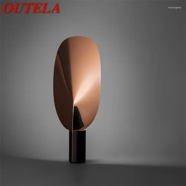 Lampade da tavolo Outla Light Nordic Simple Design Modern Design Foglia Lampada Led Home El Parlor Dispositiva