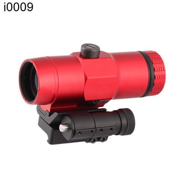 Ligna VMX-3T original 3x Espingardas de caça tática com mudança para o lado QD Mount Fit Fit Holographic Red Dot Scope