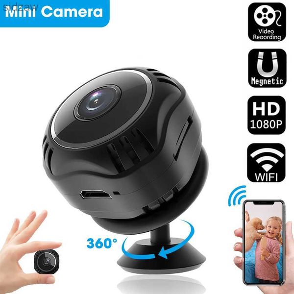 Mini Cameras New X5S 1080P IP беспроводная информация мини -Wi -Fi Camera Night Vision Smart Home Safety Baby Monitor Мобильный управление приложением Магнитная камера wx