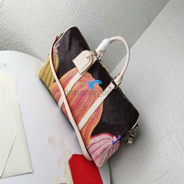 Üst omuz çantası kadın tasarımcı seyahat çantası aynası kaliteli moda çanta cowhide-dat kabak desen el çantası hediye kutusu