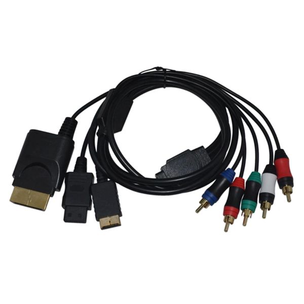 Kabel mit hochwertigem Komponentenkabel für PS3/Xbox 360/Wii 5RCA -Komponente Audio Video AV Line -Kabel -Kabelspielzubehör