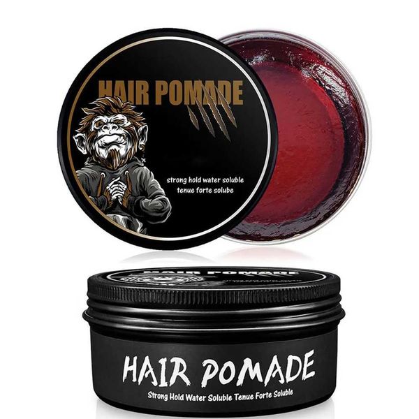 Pomades cera per capelli per capelli gel di cera gel pomata da uomo trasparente wavy chioveux q240506