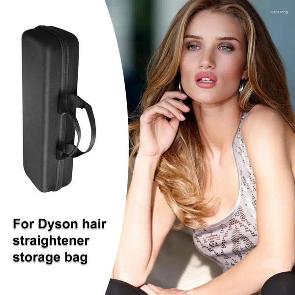 Сумки для хранения портативная сумка для выпрямления волос скручивание утюг и ролики железные контейнер.