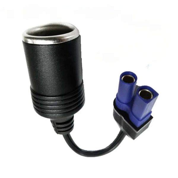 Aggiorna il connettore dell'adattatore per socket per accendino EC5 ABS Black Black per il salto per auto a batteria da 12 V per la sostituzione diretta