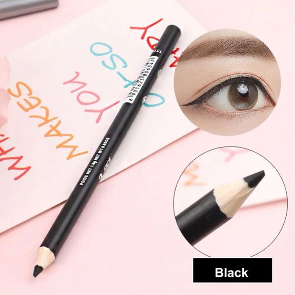 Eyeliner Siyah Kalem Kaş Kalem Su Geçirmez Hassas Doku Profesyonel Taşınabilir Göz Yolcu Kalem Kalem Göz Kozmetik Aracı