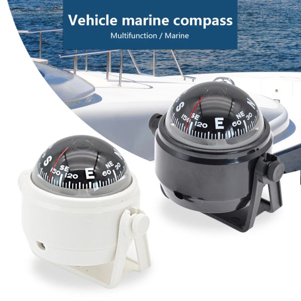 Compass 1 Set Boat Compass -Richtung Displayausrüstung Praktische einfache Navigationsinstrumente Segelwerkzeug mit klarer Anzeige für den Outdoor