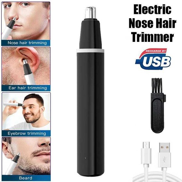 Clippers Trimmers wasserdichte Nase Haar Trimmer Elektrische wiederaufladbare Nasenschneider Herren Rasierer Damen Rasierer Ohr Heck Augenbrauen Trimmer T240507