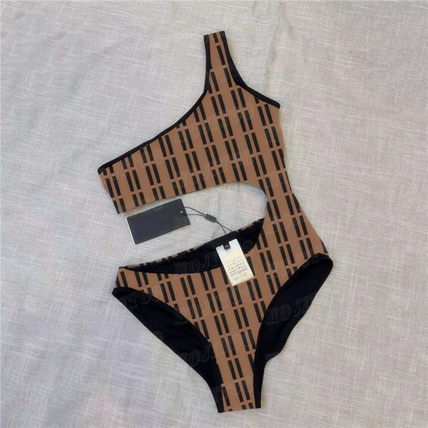 Designer cintura de maiô oco feminino designers biquínis letra de bodysutuit de roupa de banho estampada piscina de roupas de banho surf no traje de natação quente