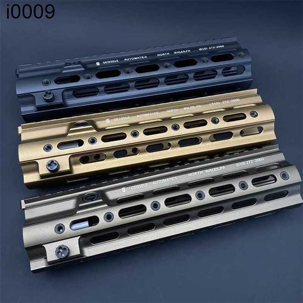 Orijinal Aksesuarlar Taktik 10.5 inç Jel Top Blaster Metal SMR Ray Handguard GE Stil HK416 İnce Ücretsiz Şamandıra Picatinny Mount Bracket Fit M4