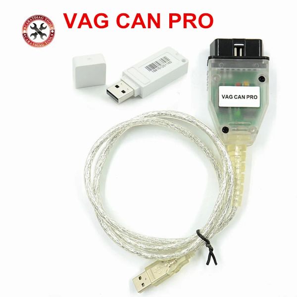 Сканеры Professional VAG CAN PRO 5.5.1 CAN BUS UDS KLINE OBD2 Диагностический инструмент Программное обеспечение v5.5.1 Сканер VAC OBD VCD