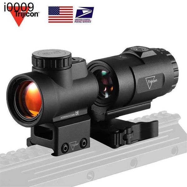 SCOP OPTICA TRIJICON MRO TRIJICON ORIGINALE 3x combinata di ottiche tattiche con caduta di trijicon da 20 mm a supporto basso e ultra alto