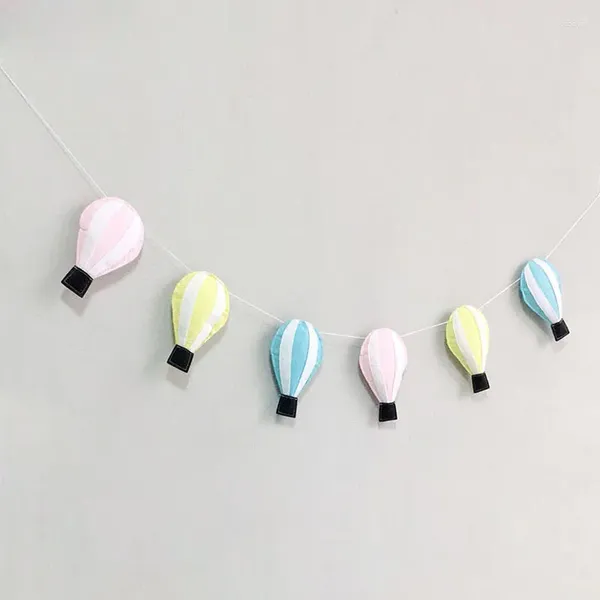 Декоративные фигурки Ins Nordic Flet Air Balloon Garlands Home Decor Wanging Ornament Pat Crint Pult Flow