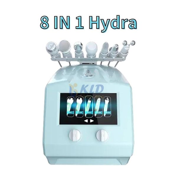 Многофункциональная мужская лицевая стирка чистая кожа Soin de Visage 8 EN 1 Hydra Jet Peel Hydroficial Machine