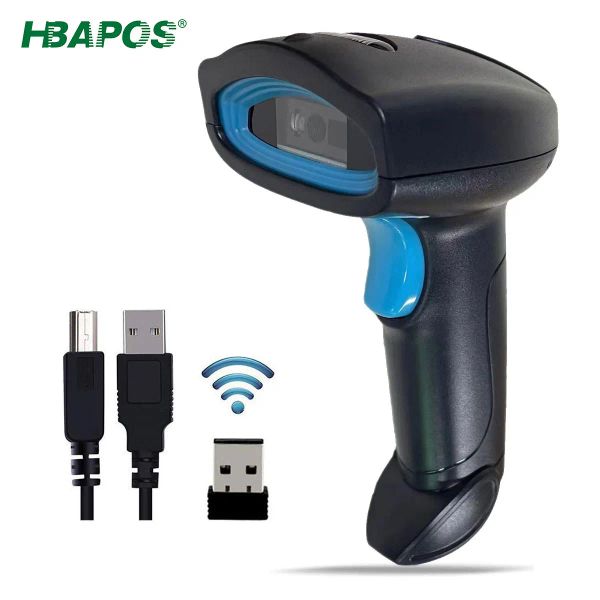 Сканер Scanners Bluetooth Scanner Scanner Беспроводной 1D 2D QR Code Reader Bluetooth Handheld Scannen