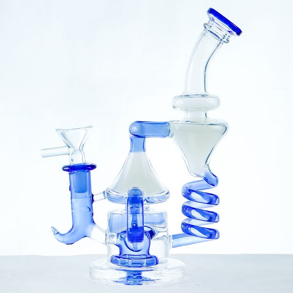 Glass Spring DAB RIG RECYLER TORNADO TORNADO IN FUMA BANGER BANGER MASCHI