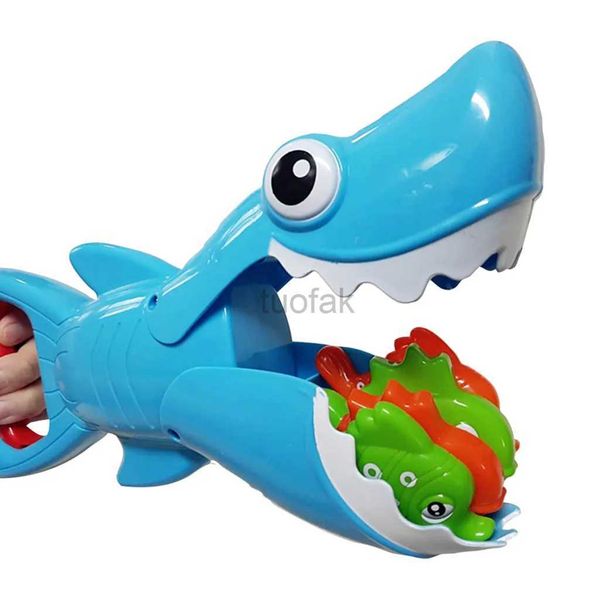 Bath Toys Hai Grabber Fisch Baby Badewanne Bad Spielzeug Kleinkind Interaktive Schwimmbad Angelwerkzeug Outdoor Strand Wasserspielzeug Geschenke für Boy D240507