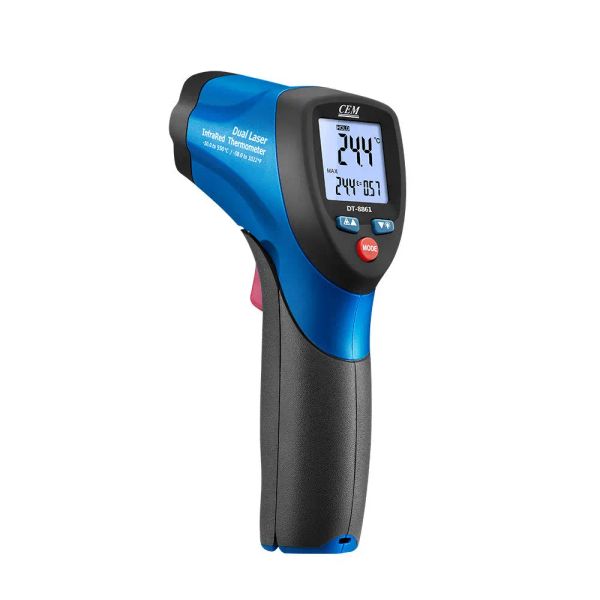 Gauges CEM DT8861 Mini termometro a infrarossi 550c Gradi Dual Laser Infrarosso Termometro piccolo