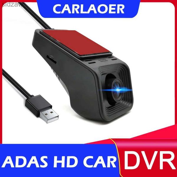 Mini telecamere Adas auto DVRS Full HD Dashcam Camera LDWS Registratore automatico 2021 Hidden Android Multimedia Player DVD Mini DVR Link USB WX