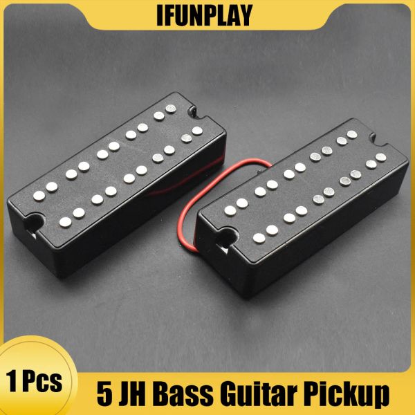 Acessórios 5 String Bass Guitar Pickup Humbucker Neck Bridge Bassi Guitar Pickup Acessórios de guitarra