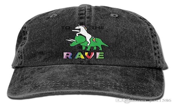 PZX para o Rave Unicorn Premium Cowboy Baseball Caps Dad Hats Black5312092