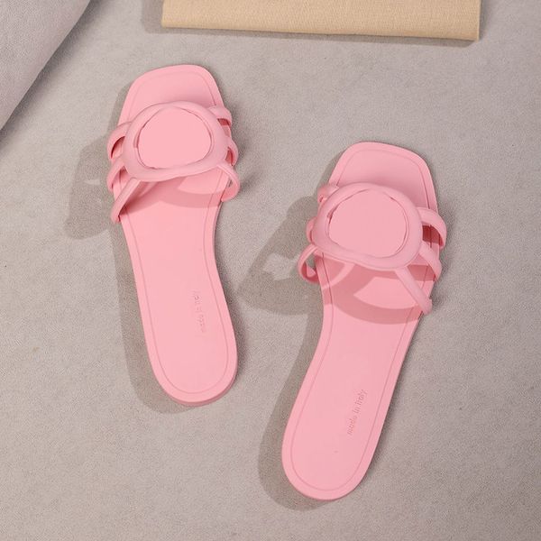 Sandalen berühmte Designerinnen Frauen Jelly Sandale Italien Luxus-Verriegelungsschieber Sandalengröße 35-41 Modell AX02