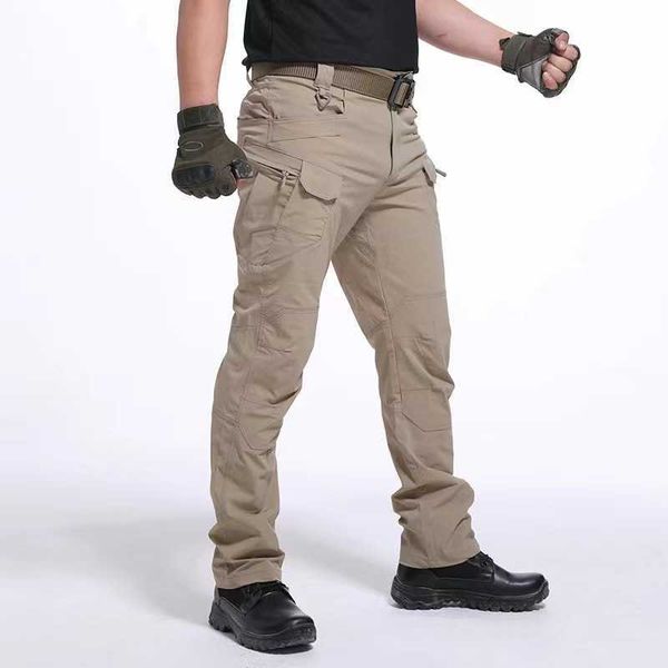 Erkek pantolon kentsel taktik kargo pantolon klasik açık yürüyüş ordusu taktik koşu pantolon Camo Askeri Çok Cep Pantolon2405