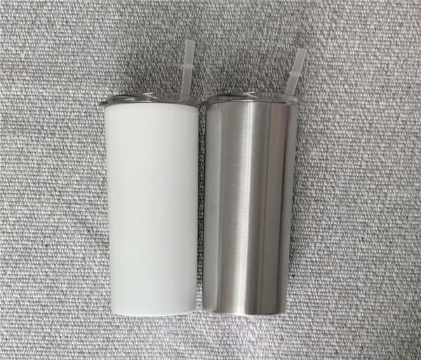 Dhl süblimasyon 20oz sıska tumbler ince tumbler ince uzun boylu güzel seyahat kupa hediyesi diy özel fedeks gemisi 3546081