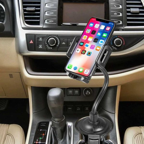 Montaggio del cellulare Montaggio dei titoli universali per auto per telefono tazza tazza supporto bevanda bordo supporto smartphone accessori per telefoni cellulari questo è un supporto