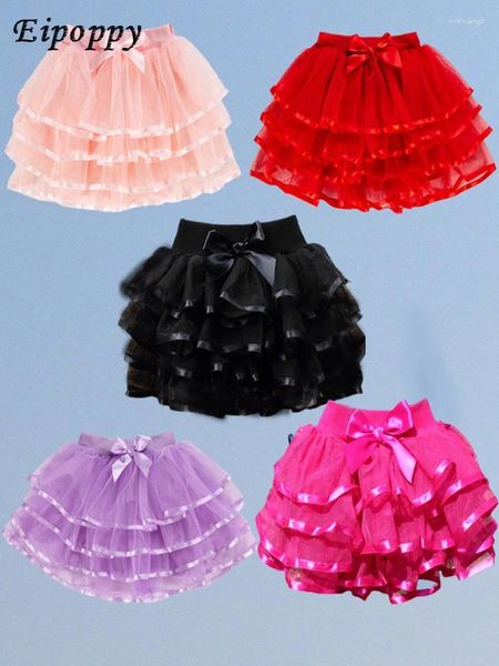 Miniskirt Stage Wear Miniskirt Salia Pleated Pettiskirt Cake Dress