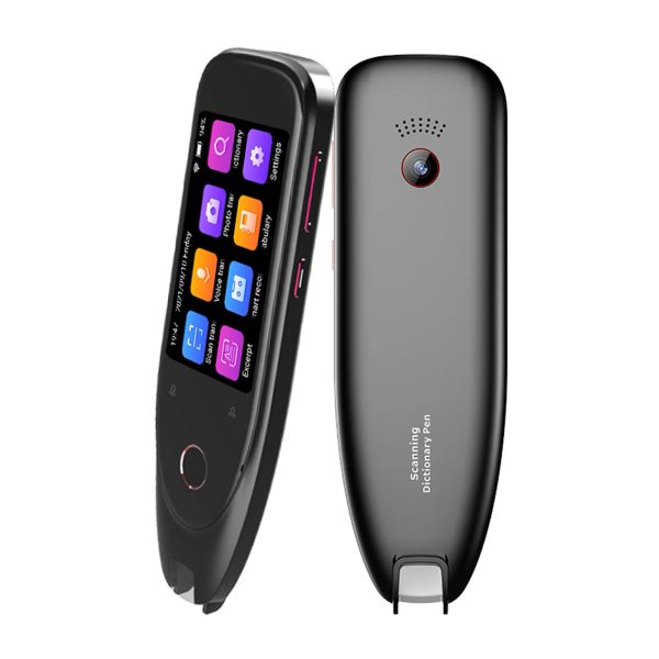 Scanner Boeleo S50 Dictionary Translation Pen Scanner 3 '' Touchscreen Wireless Text Scaning Scaning Reading Transport Support 112 Lingue