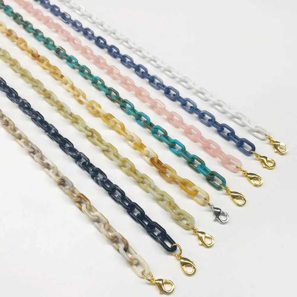 Occhiali catene di occhiali Teamer Fashion Acrilic Women Olandes Lanyard Catene Lettura di occhiali da sole Accolgo di occhiali per gli occhiali sospesi al collo all'ingrosso