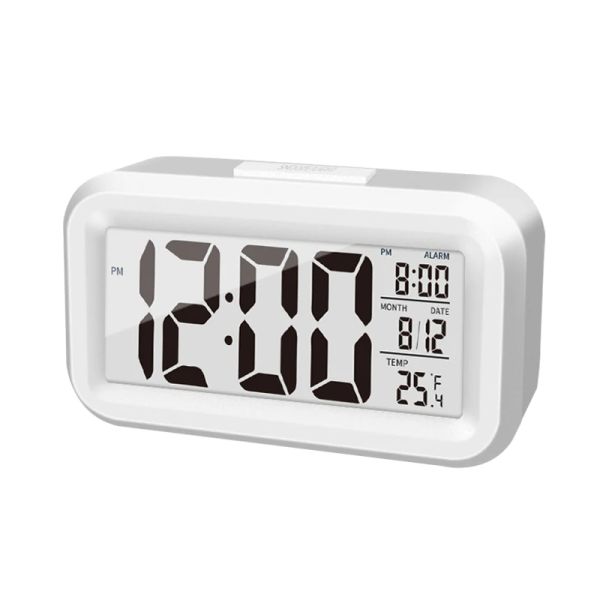 Relógios LED Digital Clock Digital Backlight Data Data Time Calendário Desktop Multifunction Backlight Electronlight Table Relógio