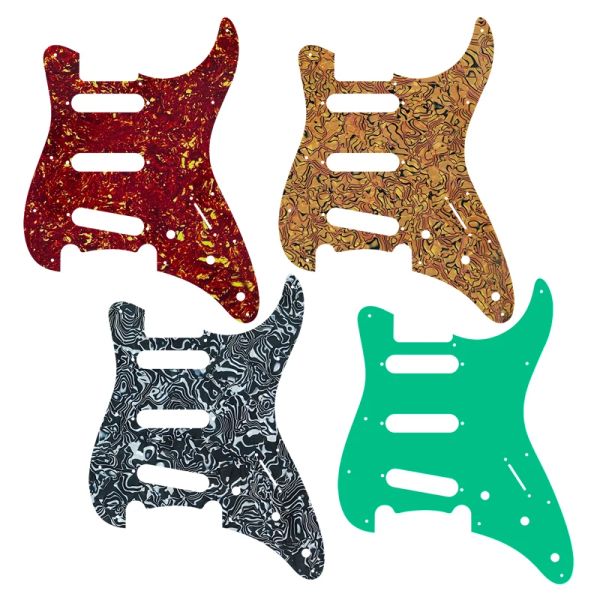 Acessórios Pleoo Guitar Parts Para Homagem GL Legacy 6 String Pickguard Gl Legacy Tribute Pickguard Guitar Opções multicoloridas