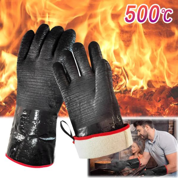 Перчатки 1/пара длинная рукавица неопрена -резиновая резиновая устойчивость