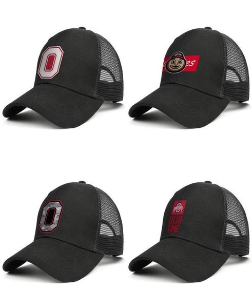 Ohio State Buckeyes Football White Regolable Trucker Cap Fashion Cappello da baseball Cappello da papà per uomini per uomini Donne Red Grey Camouf9297843