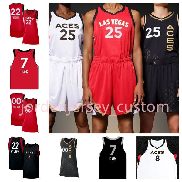 7 Алиша Кларк 22 A'ja Wilson Las Women Basketball Vegas Aces Custom Stitched Jerseys 10 Kelsey Plum 3 Candace Parker 0 Jackie Young 51 Sydney Colson 12 Grey 8 Fail 2 Fair Fair