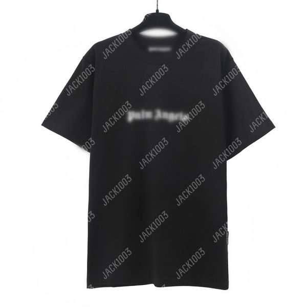 Palm Pa Harajuku 24SSs Sommerbrief Druck Logo T Shirt Freund Geschenk loser übergroßer Hip Hop Unisex Kurzarm Liebhaber Stil Tees Engel 2270 IXK