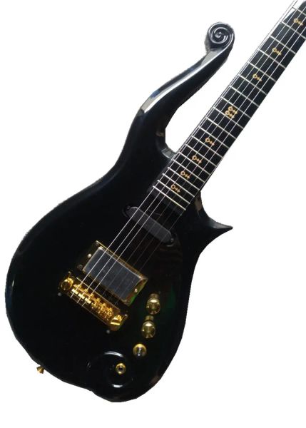 Guitar Cloud Prince Alien Guitar Guitar, Play Professional, Beginners Deve, Neck Black, LN Stock, Frete grátis
