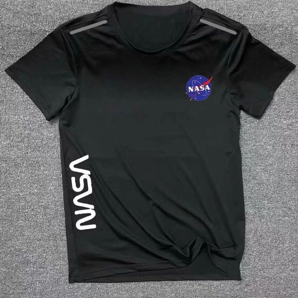 Sommer-Herren Modedesigner NASA T-Shirts Outsicor Outroy Triby T-Shirt Sportwear Fitness Basketball Training T-Shirt