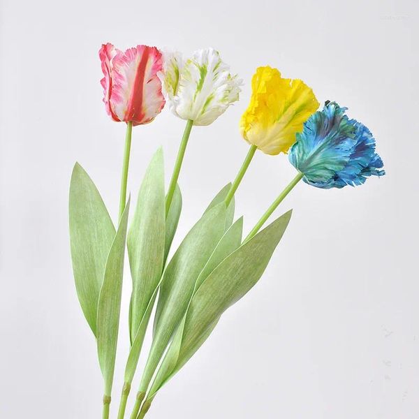 Декоративные цветы роскошные 3D попугайная ветвь