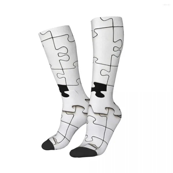 Herrensocken Code Puzzle Fitnessstudio 3D Print Boy Girls Mid-Calf in Tube