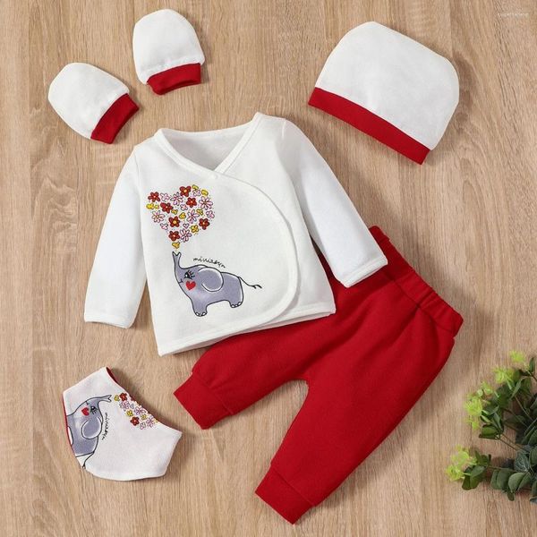 Наборы одежды 2024 Осенний ребенок набор зимний рубашка с длинным рукава