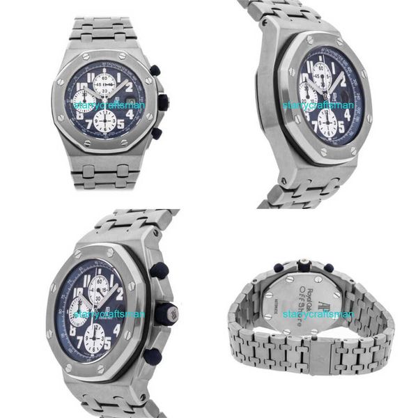 Luxury Watches APS Factory Audemar Pigue Royal Oak Offshore Auto Titanio da Orologio 25721ti.oo.1000ti.04 STJS