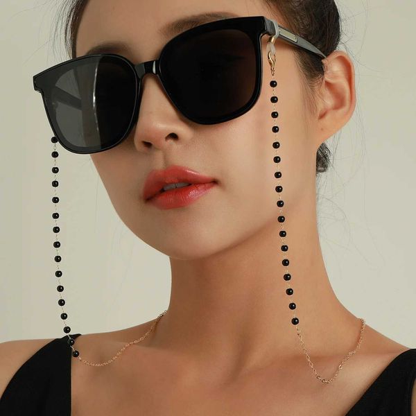 Olhos de óculos Correntes de moda de vidros de óculos de óculos de coração Óculos de sol Spectacles Metal Chain Suport de cordão de cordão de cordão