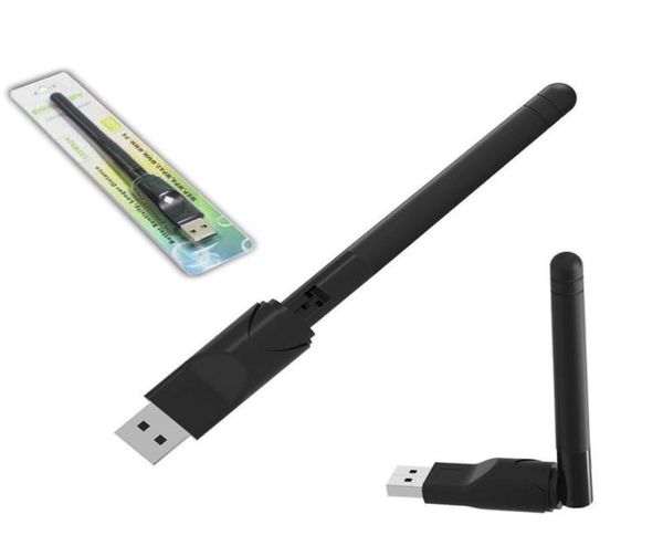 Mini 150m USB WiFi Adapter Wireless Network Card 80211BGN LAN -Adapter Tragbarer WLAN -Empfänger9930893