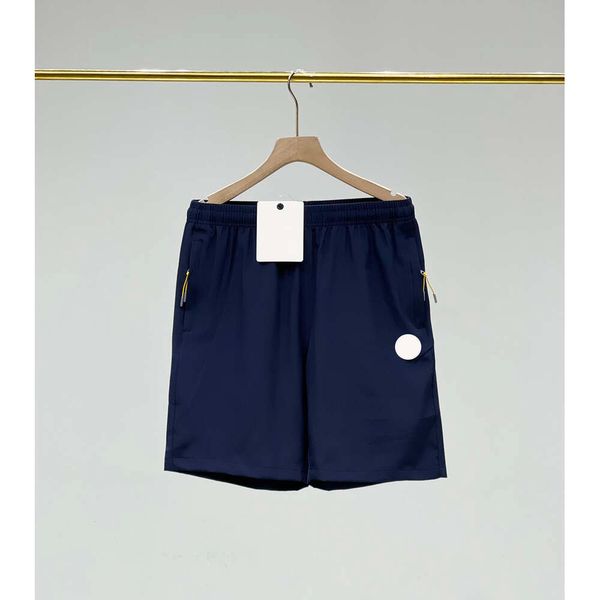 MONCLAR Designer curto Summer Men Nylon Swim Shorts Moda Gentleman Bolsetes Swimyear Boy Zipper Fechamento de Back Pocket Tonal Pants 644