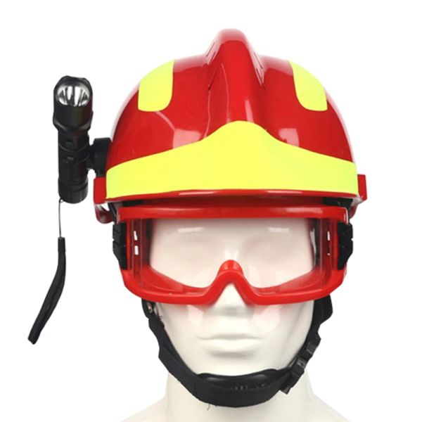 Helm F2 Safety Rescue Helm Notfall Rettungsfeuer ABS Helm Feuerwehrschutzhelm