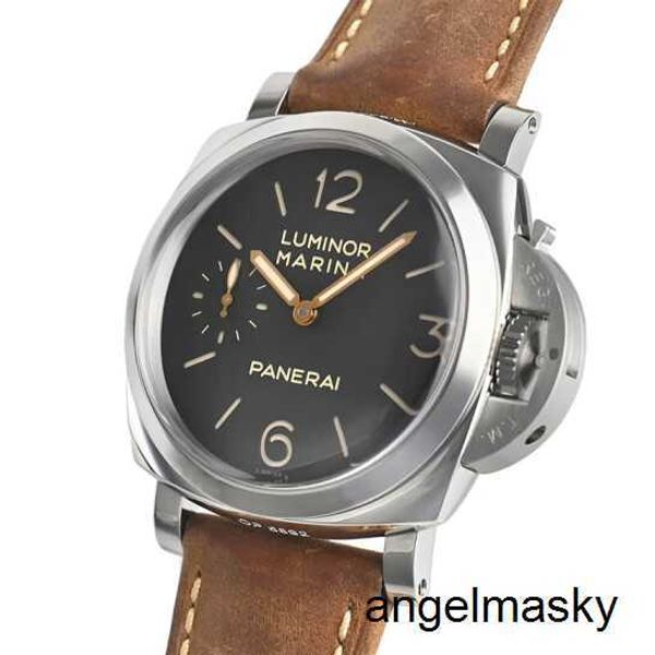 Automatische Handgelenk Watch Panerai Luminor Serie Schweizer Uhren Mens Mechanical Watch berühmte Luxus -Herren Uhr PAM00422 Handbuch Stahl 47mm