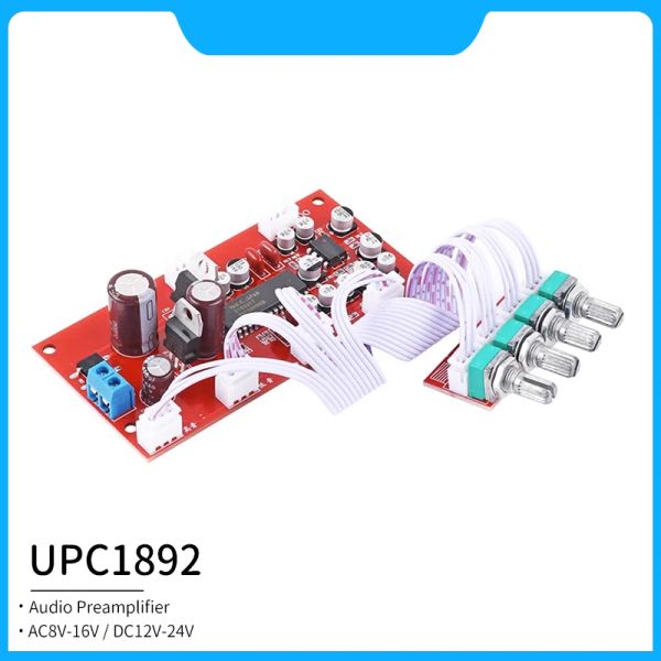 Усилитель UPC1892CT Audio Preamplifer UPC1892 ПРРЕДП с NE5532 ОПАЗОНА ОПУСКА