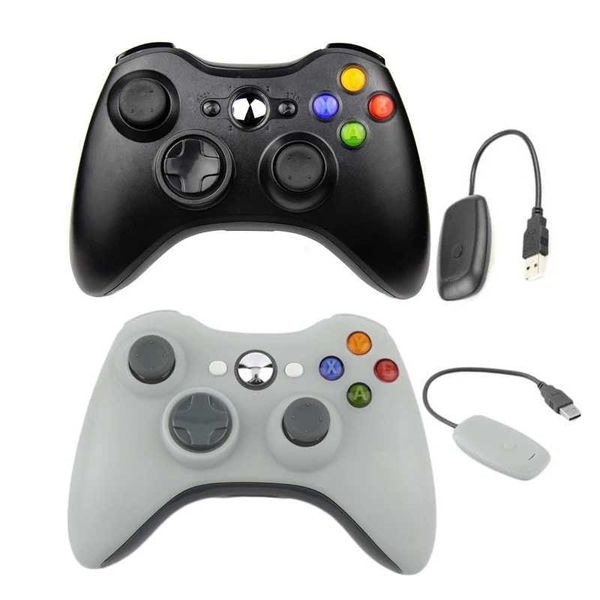 Joysticks 2.4G Kablosuz Denetleyici Xbox 360 Denetleyici için Uygun Joypad Oyunu Uzaktan Kumanda Gamepad Joystick PC Alıcı J240507